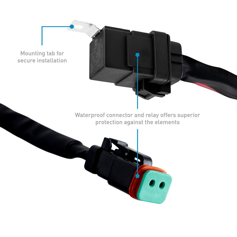 Ford Bronco Light Pods - Ditch - Borne Off-Road - 3x3 Flood, 4-piece - `21-`27